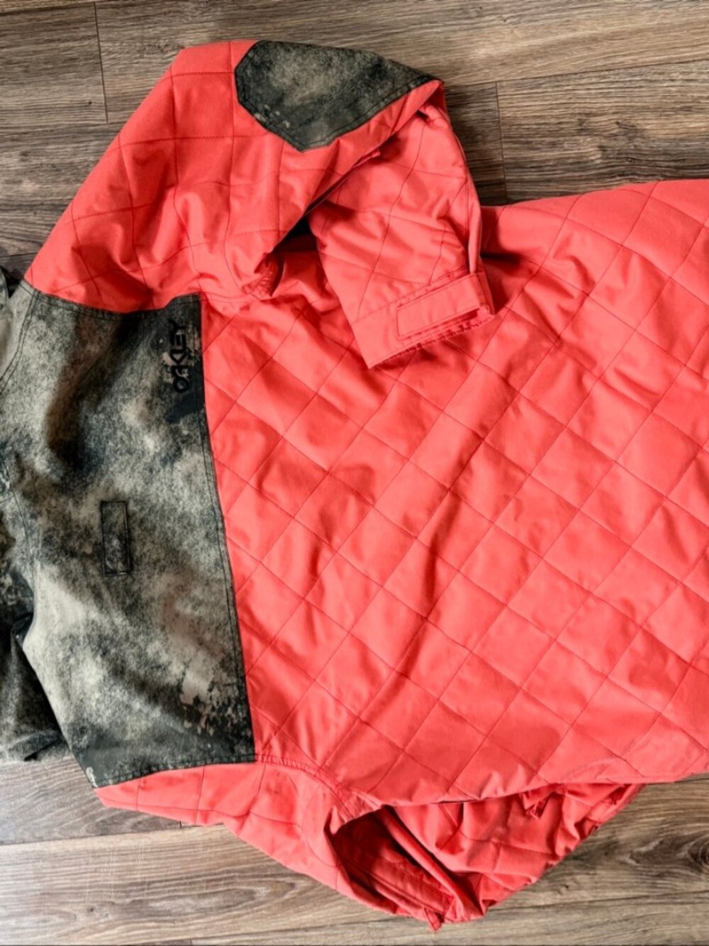 Oakley Factory Pilot Jacket Mens XL Hunter Orange Camo FN Dry 10K Snowboard